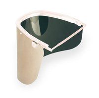 Ref. VH 503Visor Policarbonato para SoldaduraVisor de Policarbonato para soldadura en tono 5. (500 X 250 mm). Recubrimiento en oro que refleja hasta un 94% del calor radiante. Protección UV. Excelente calidad óptica. Alta resistencia a impactos y temperatura (135º). Sólo Visor. No incluye adaptador para casco VH 500.	EN 166	EN 169